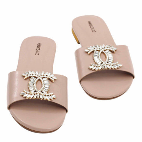 Women Formal Slippers - 40066S - Slippers - Walkeaze